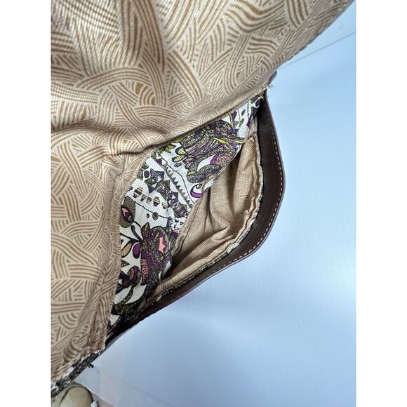 Sakroots by The Sak Crossbody Purse Bag Spirit Desert Owl Peace Canvas Jute - Picture 4 of 16
